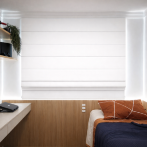 Persiana Romana Blackout Branco Premium